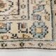 5x8 Green & Cream Oriental Vintage Rug 157x235Cm SK 24776