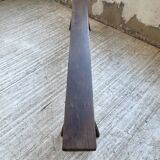 Solid oak bench 230 cm