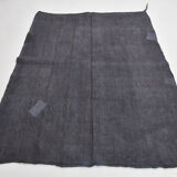 Patchy handmade hemp rug, 164x204cm