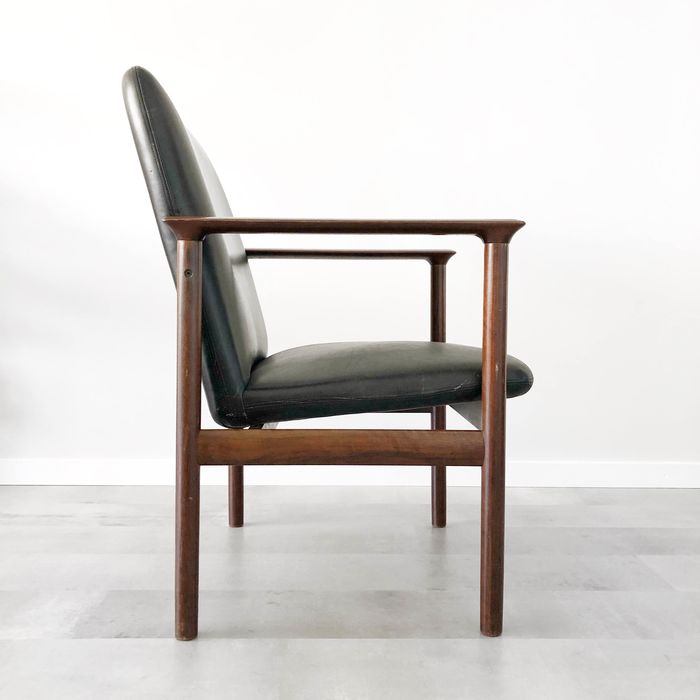 Cor Bontenbal rosewood armchair for Fristho