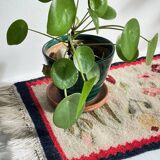 Tapis Rollakan décor de tulipes vintage