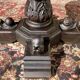 Neo-gothic oak armchair