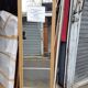 Miroir en chene clair de style louis-philippe