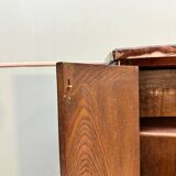Curved furniture in louis xv period marquetry xviii eme century