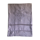 Ancient drap in pure lin ballerina