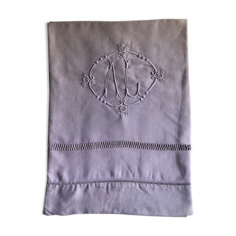 Ancient drap in pure lin ballerina