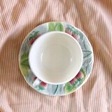 Large St Clément barbotine breakfast/chocolate mug
