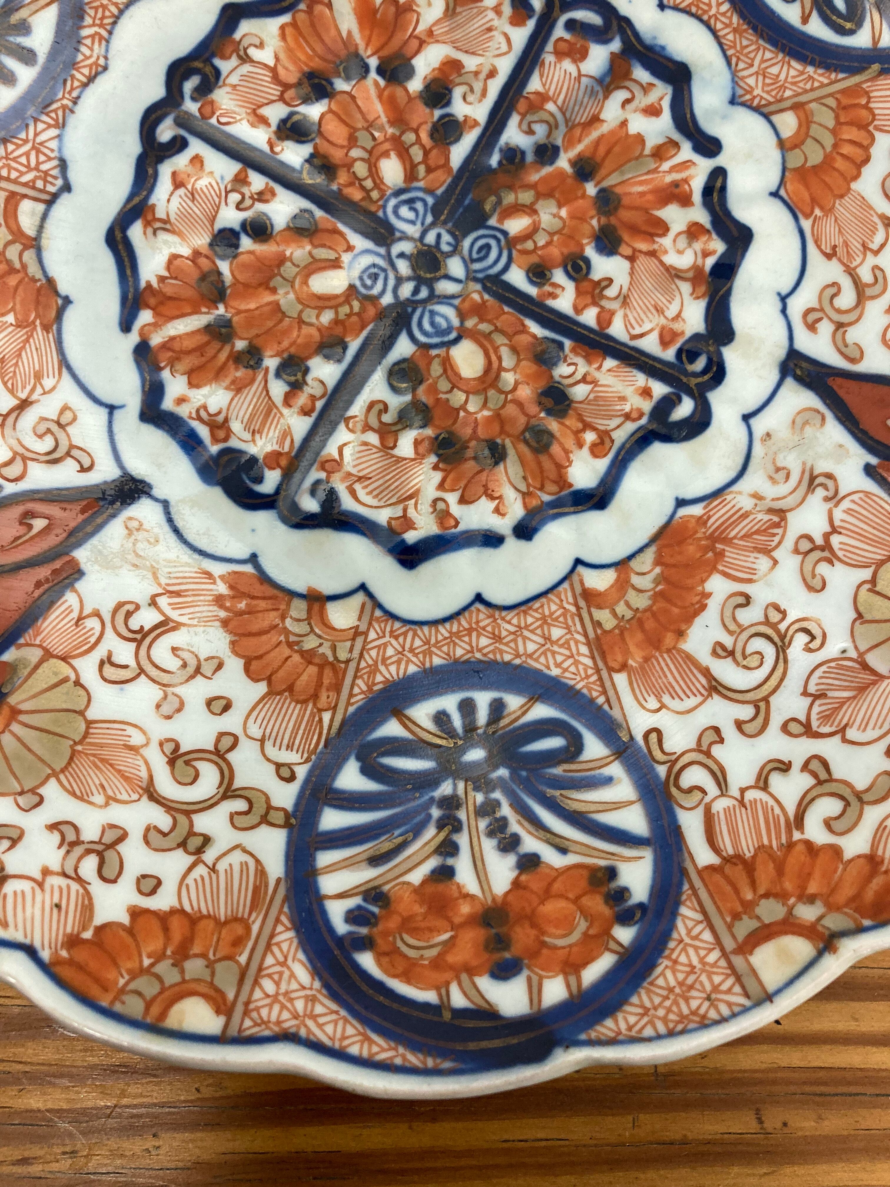 Plate Imari Japan Ancient