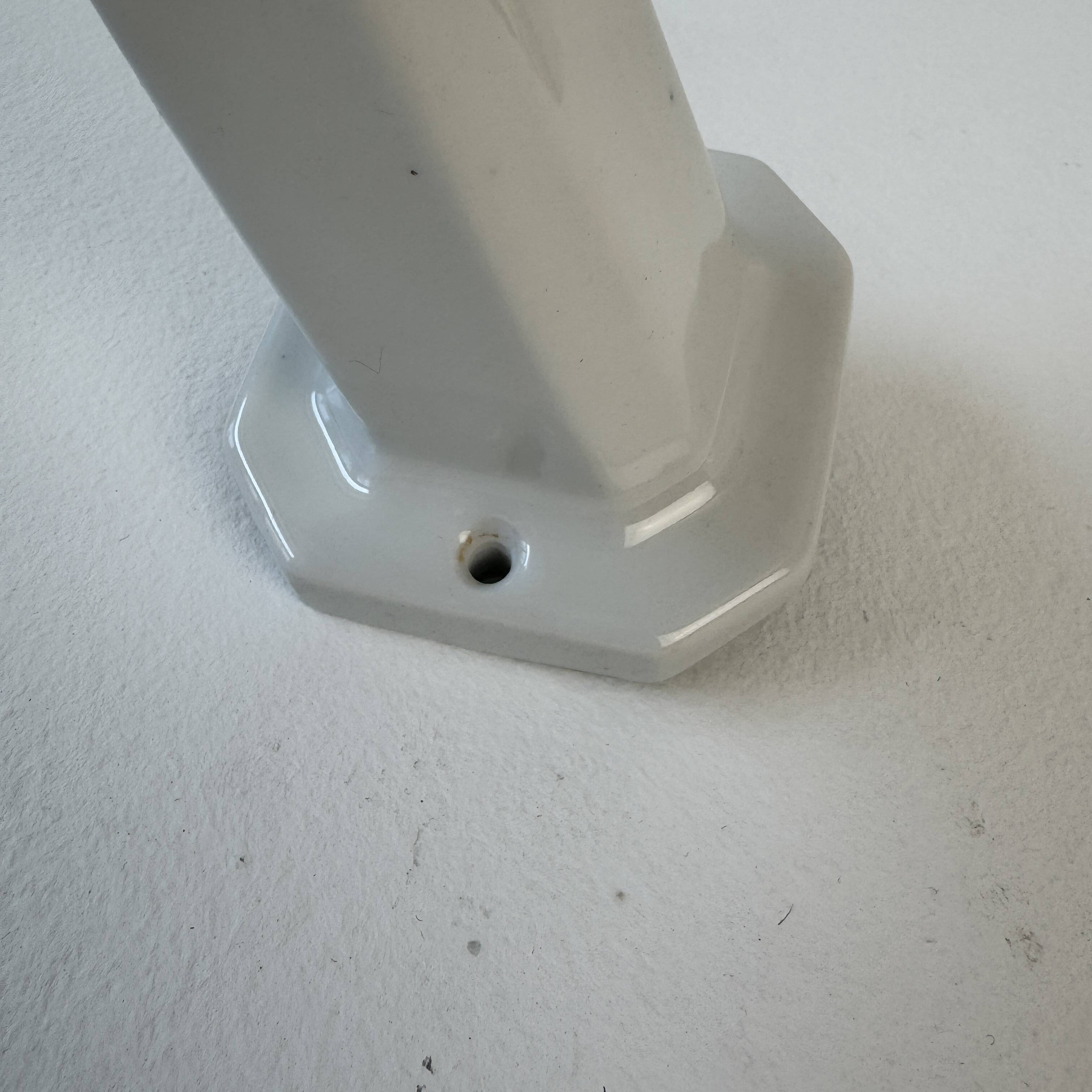 Vintage Art Deco pink glass wall light