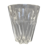 Carved crystal vase from Saint Louis