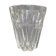 Carved crystal vase from Saint Louis