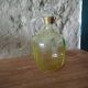Vintage carafe in fluorine, signed 1930s–40s.