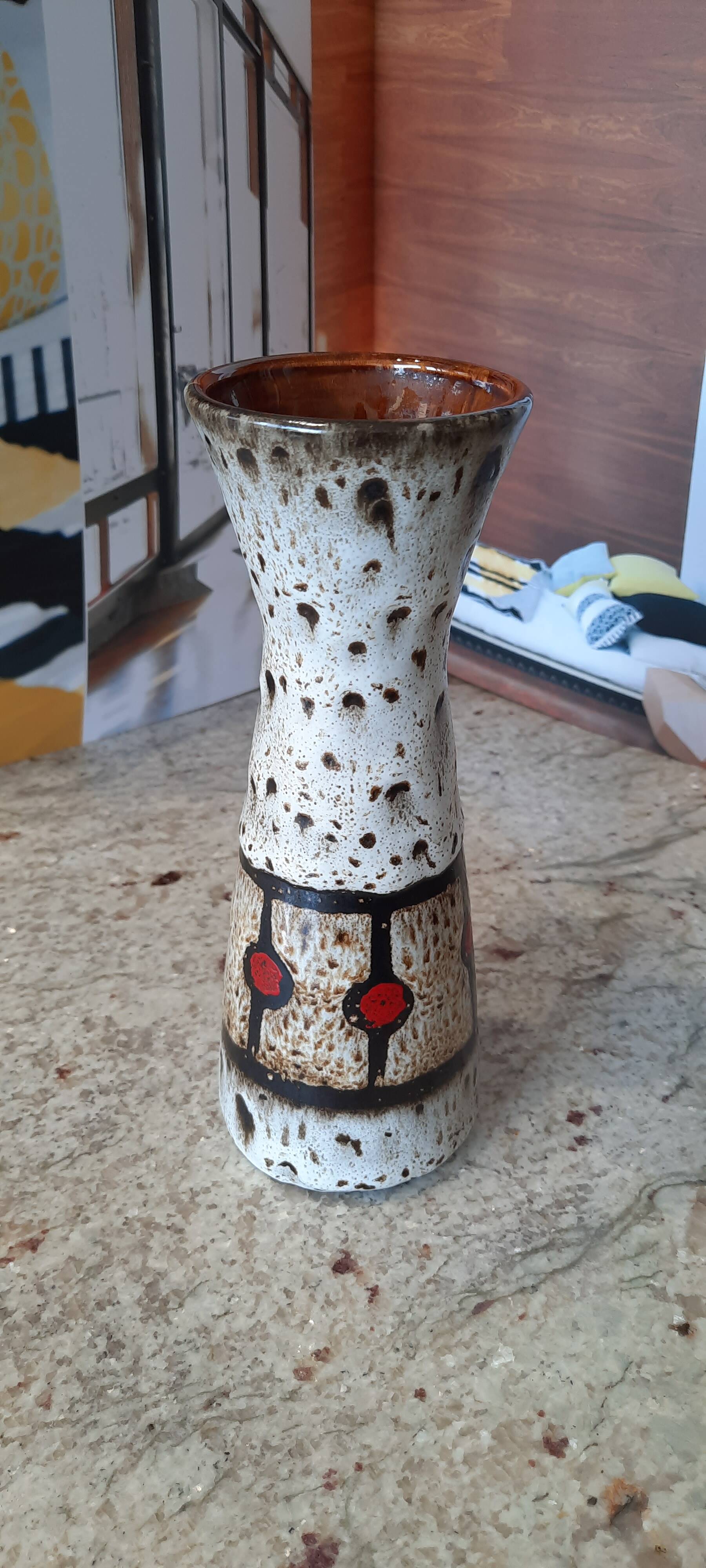 Ceramic vase Germany Numbered 50s/60s
