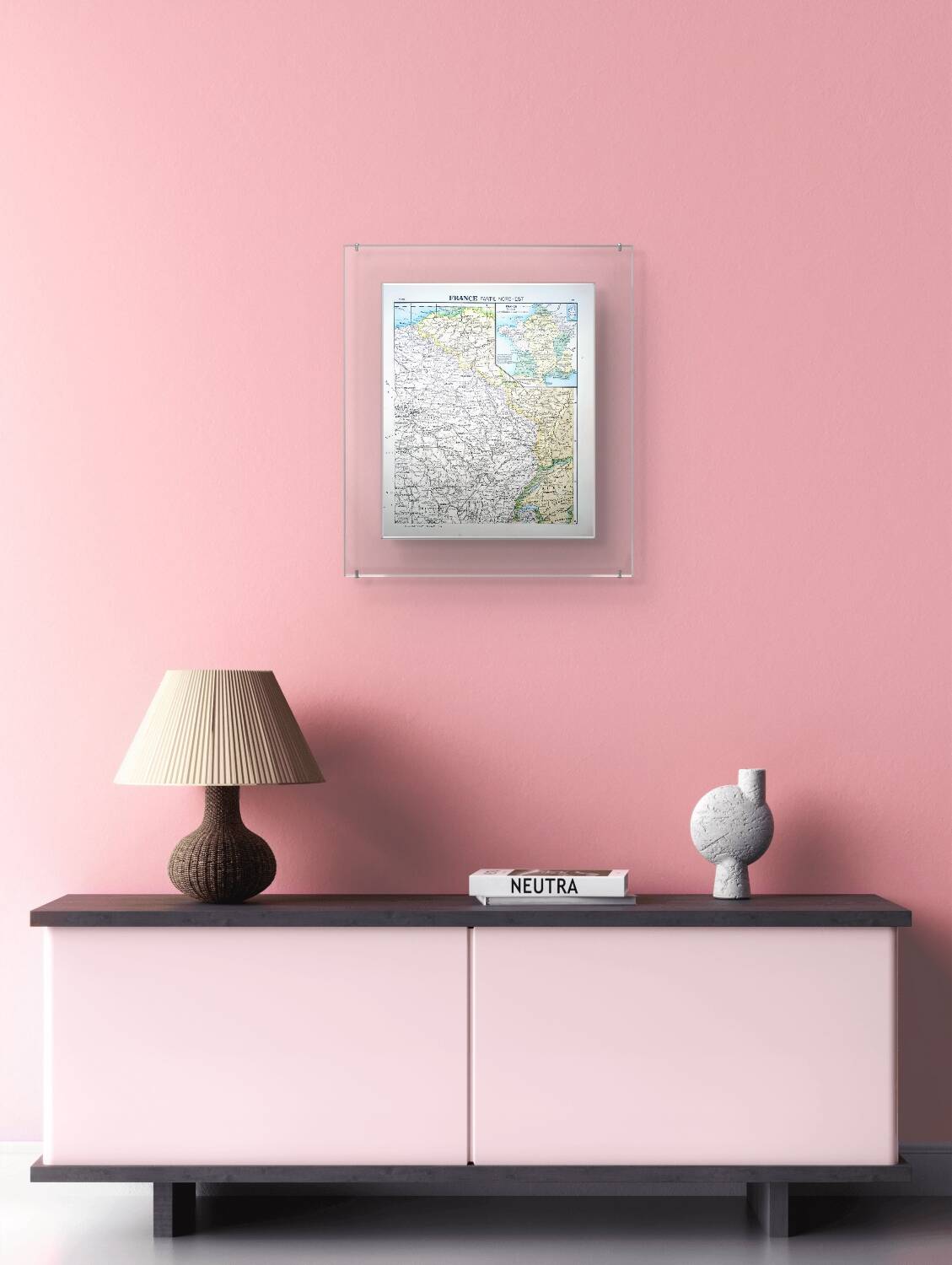 Printed in 1900, Northeast France.