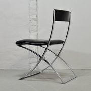 Chaises de salle à manger vintage Marcello Cuneo pour Mobel Italia, années 1980