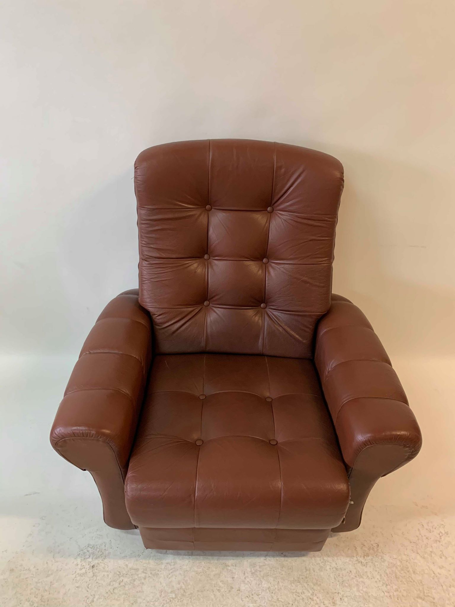 Leather armchair, Himolla, Germany, 1970
