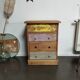 Small bohemian chest of drawers
