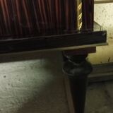 Vintage sideboard in lacquered macassar ebony