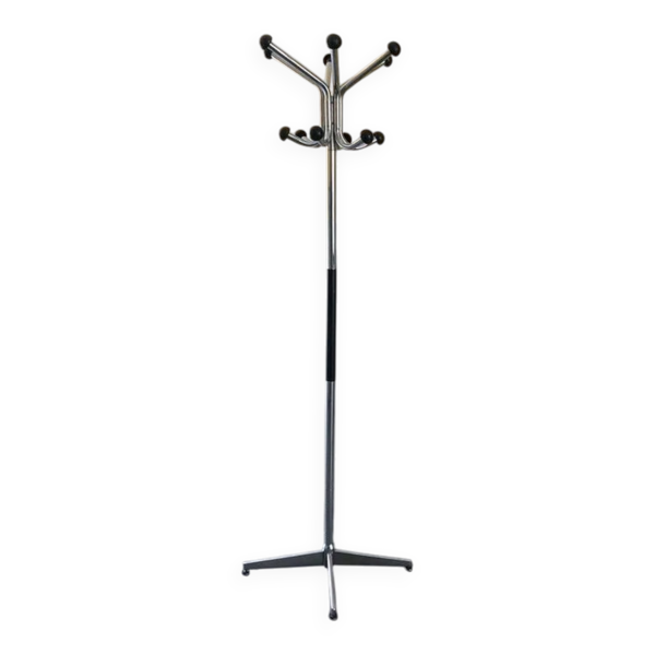 Portemanteau perroquet métal vintage