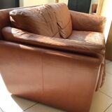 Leather sofa