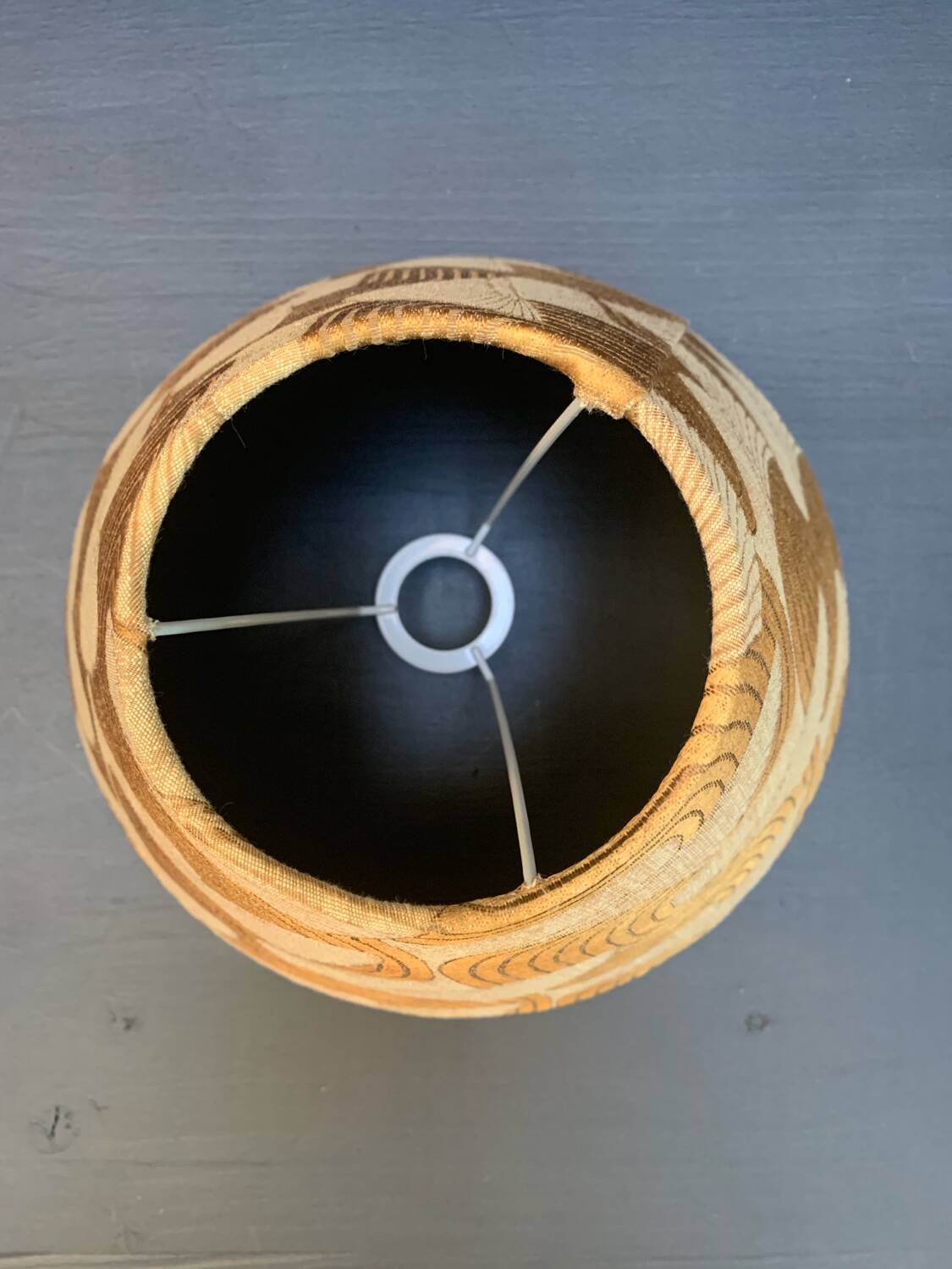 Art Deco style conical lampshade