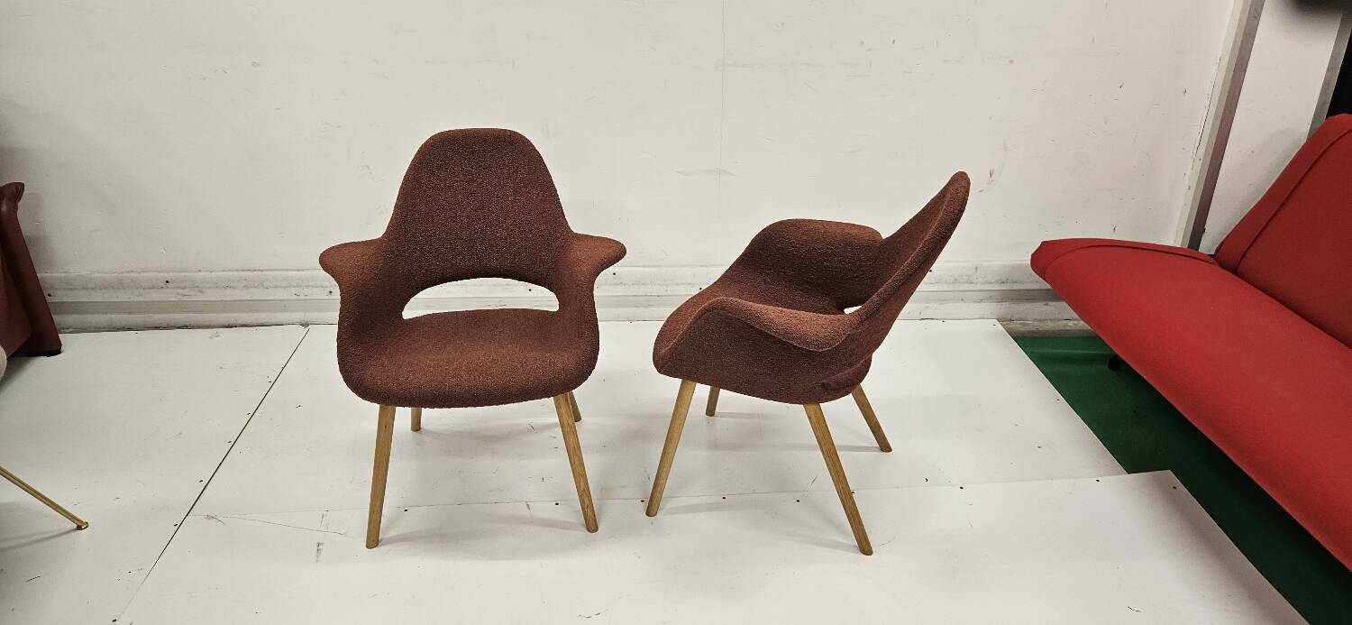 Chaise Boucle Charles Eames Organic de Vitra