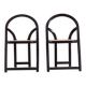 Mid-century Arca folding chairs by Gigi Sabadin for Crassevig, Italy, 1970s (set of 2)