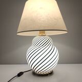 Postmodern Murano Glass Table Lamp in the Style of Lino Tagliapietra, Italy