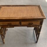 Rattan desk