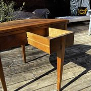 Table demi lune fin art deco années 1930