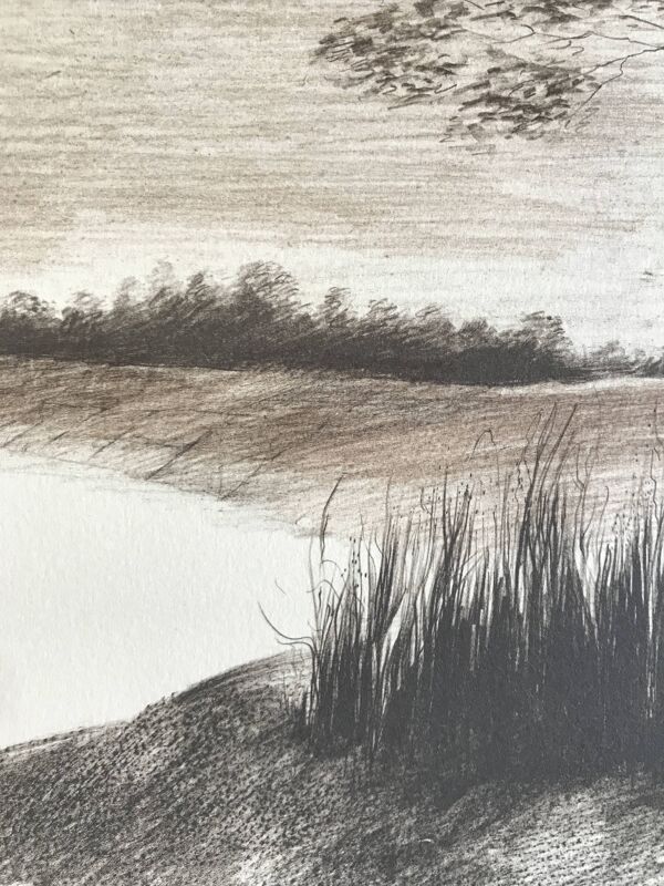 Pierre skira, un barrage..., 1978. lithographie originale signée au crayon