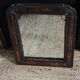 Miroir ancien Louis Philippe noir et marron