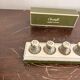 Antique Saleron Salt and Pepper Set Christofle Solid Silver Box