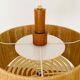Sisal and Walnut Pendant Lamp by Temde