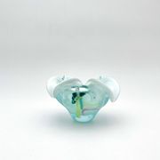 Coupe Studio Glass signée Lubomir Hora Verre Soufflé Polychrome 80s