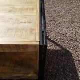 Industrial coffee table