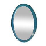 Oval mirror 70s - 78x58cm