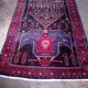 Handmade Kordi Persian rug 401x150cm
