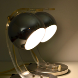 Guzzini space age 1970s table lamp
