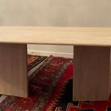 Travertine coffee table from the 70s-80s