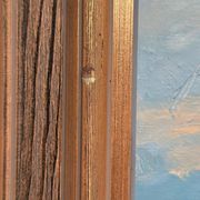 Original Swedish Oil On Canvas – “Helsingborg” By Arvid Karlsson – Dated 1975 – Vintage & Framed – 75 × 49 Cm (29.5" × 19.3")