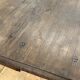 Rectangular wooden farmhouse table turned 90cm or old desk