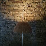 Vintage rope reading floor lamp 1970