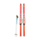 Vintage wooden ski
