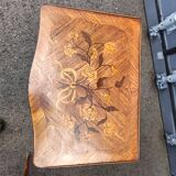 Paire de chevets marqueterie ancien style louis xvi