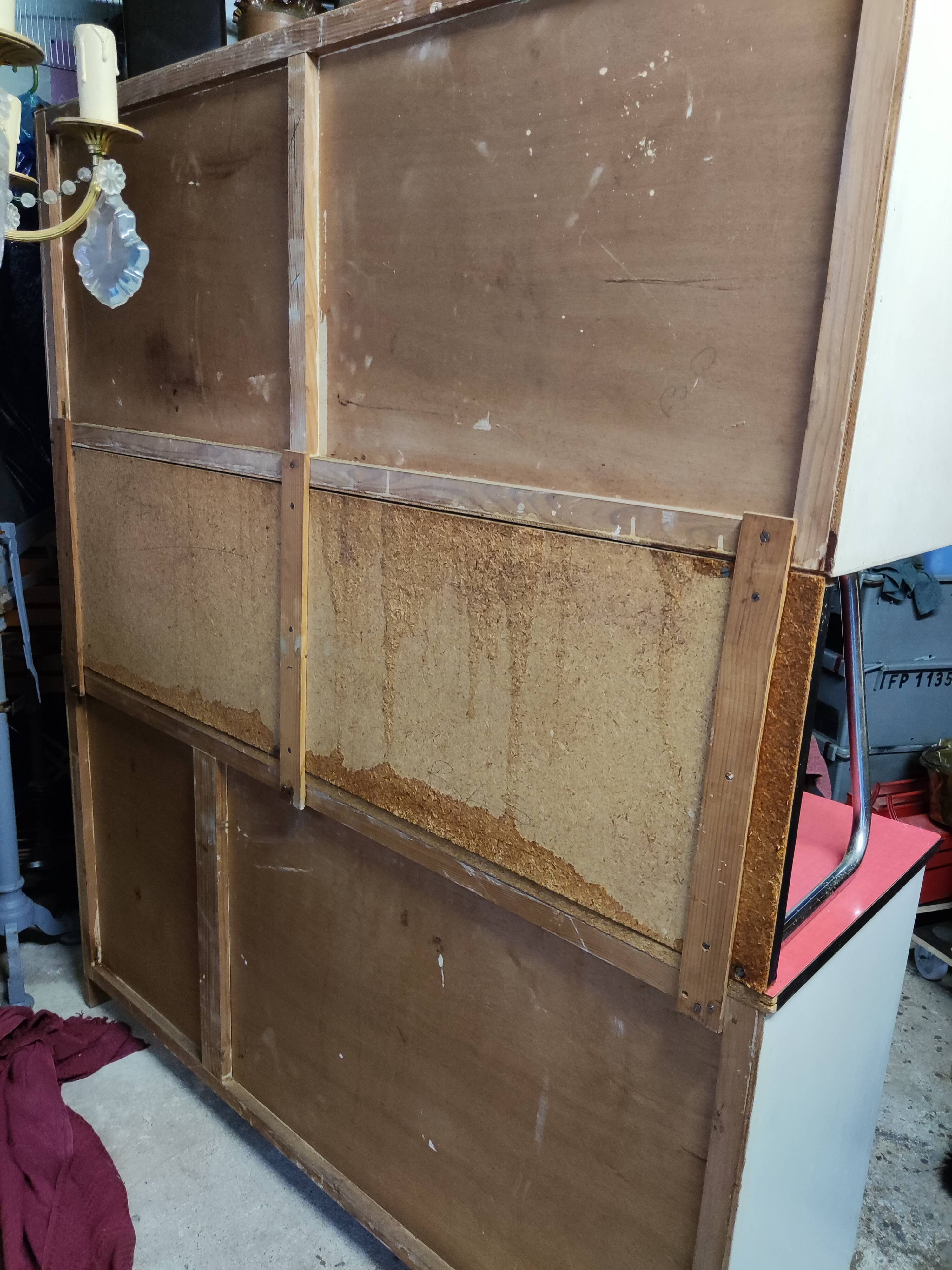 Red formica furniture