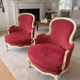 Paire de fauteuils Louis XV en excellent état