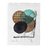 Dessin original abstrait 