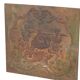 Cast iron fireplace plate