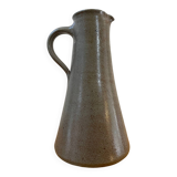 Jug, stoneware carafe, 1950s-60s